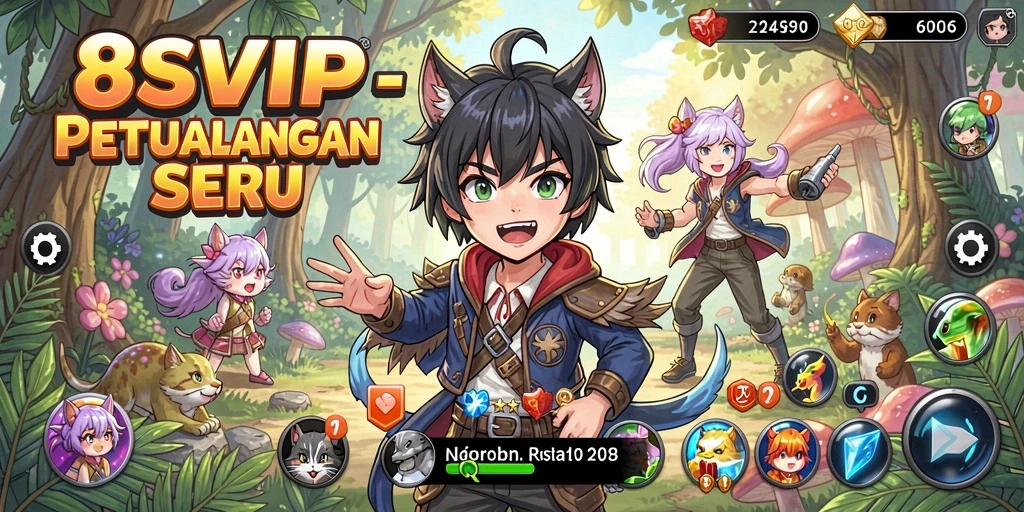 Lihatlah serunya gameplay di 8SVIP yang penuh aksi.