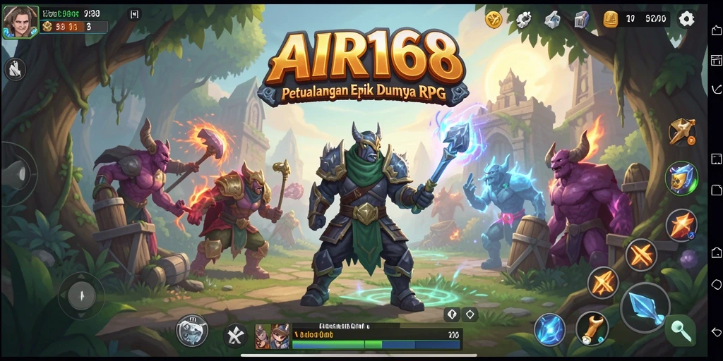 Gameplay seru dan grafis menawan di AIR168.