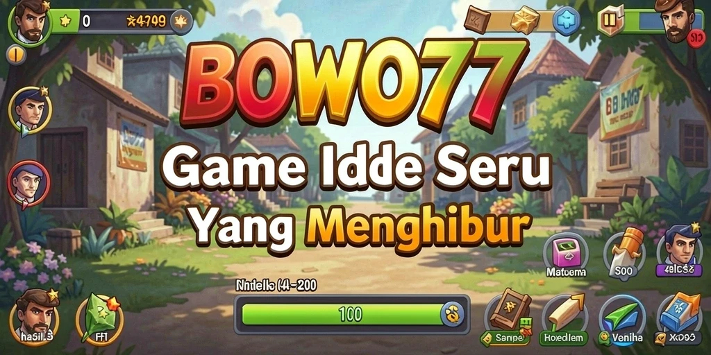 Tampilan screenshot BOWO77 dengan gameplay Idle yang menarik.