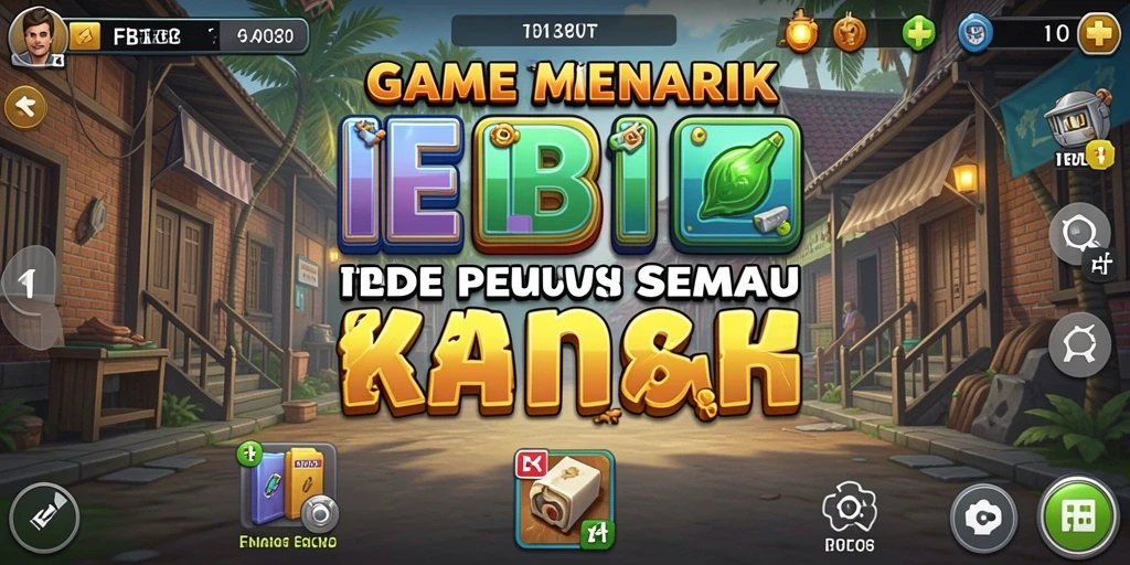 Tangkapan layar gameplay FB168 menampilkan dunia Idle yang menarik.