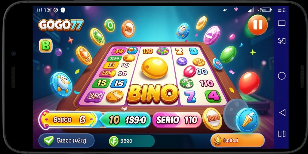 Tampilan gameplay Bingo yang seru dan interaktif.