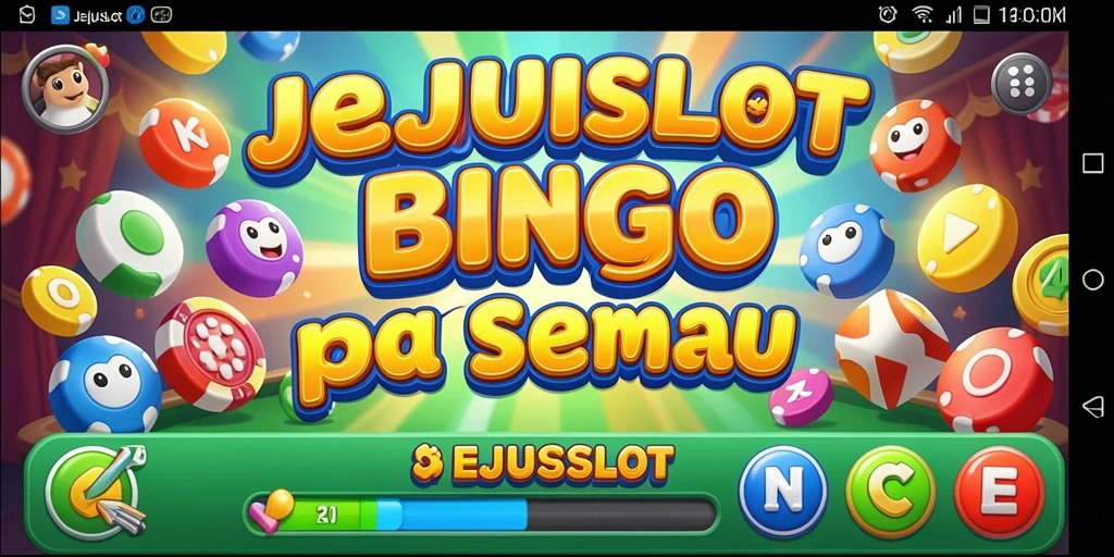 Tangkapan layar dari gameplay seru Bingo di JEJUSLOT.