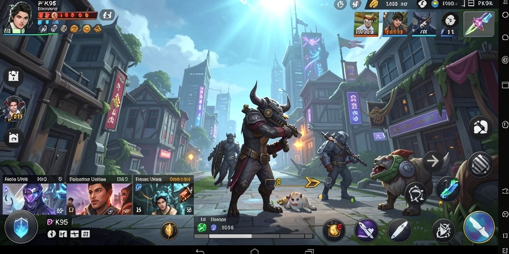 Screenshot utama PK95 menampilkan antarmuka aplikasi Utility yang sederhana dan fungsional.