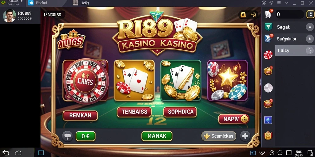 Tampilan menarik dari gameplay Kasino RI889 dengan grafis yang memukau.