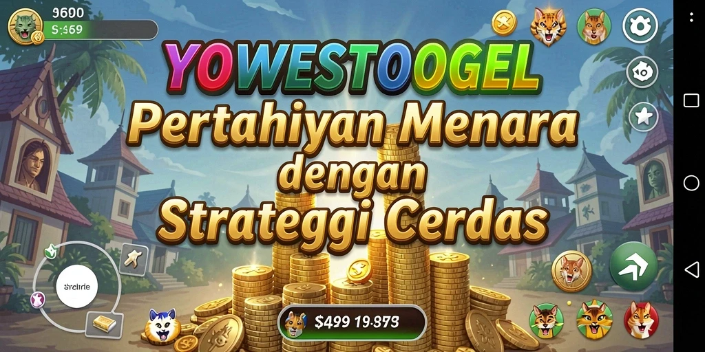 Tampilan gameplay menakjubkan dari YOWESTOGEL dalam Tower Defense.