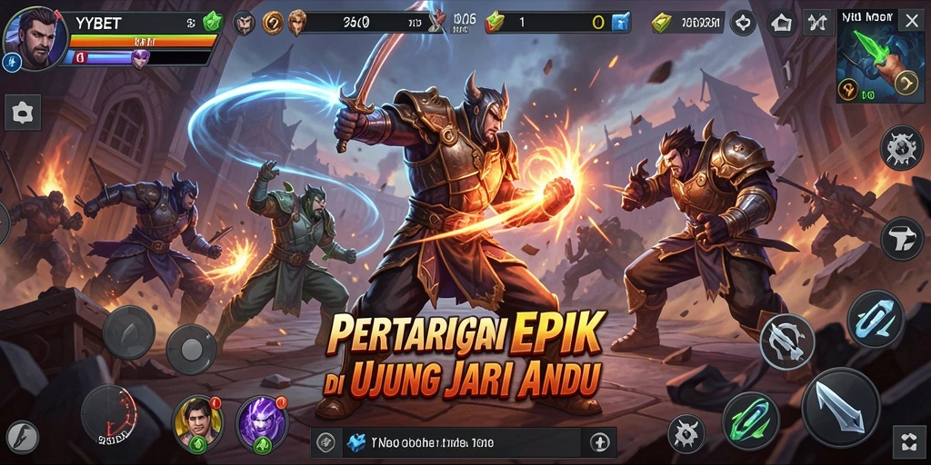 Tangkapan layar utama YYBET yang memperlihatkan momen pertarungan yang mendebarkan.
